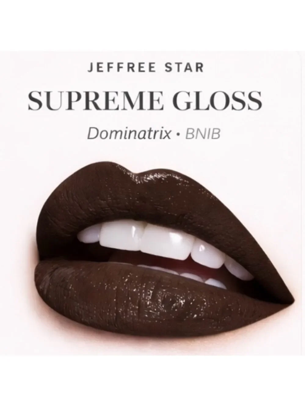 Jeffree Star Supreme Gloss Dominatrix Deep Brown Lip Gloss BNIB